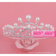 Süßwasser Perlenfrauen Design Marke Baby Zubehör Tiara